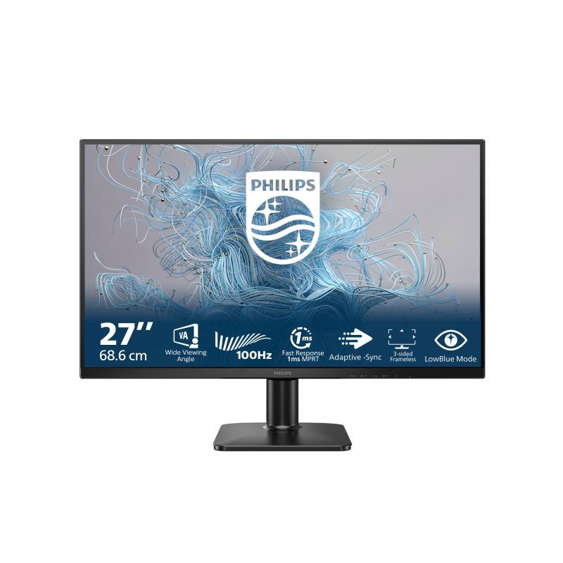 PHILIPS 1000 series 27E2N1100L/00 écran plat de PC 68,6 cm (27") 1920 x 1080 pixels Full HD LCD Noir