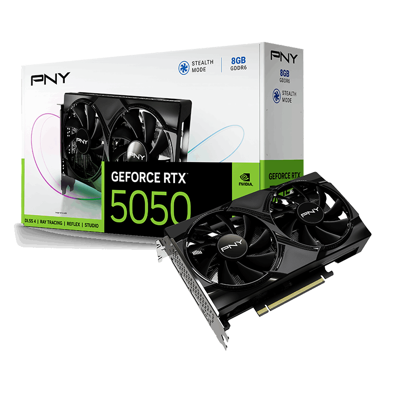 PNY GEFORCE RTX" 5050 8GB Dual Fan ( VCG50508DFXPB1) – Image 6