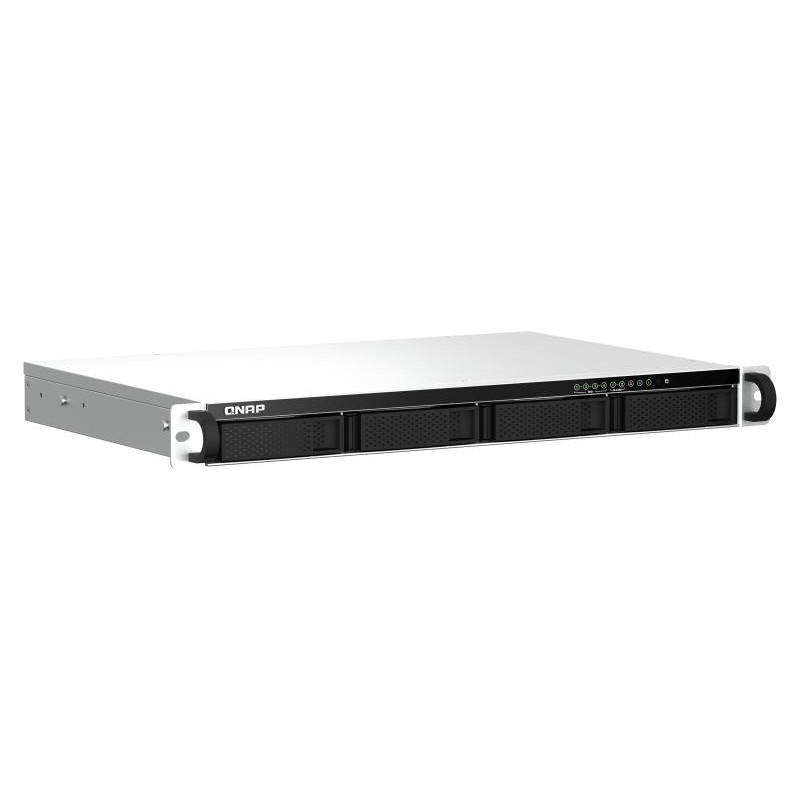 QNAP TS-464eU NAS Rack (1 U) Intel® Celeron® N5095 8 Go DDR4 0 To QNAP Turbo System Aluminium, Noir – Image 2