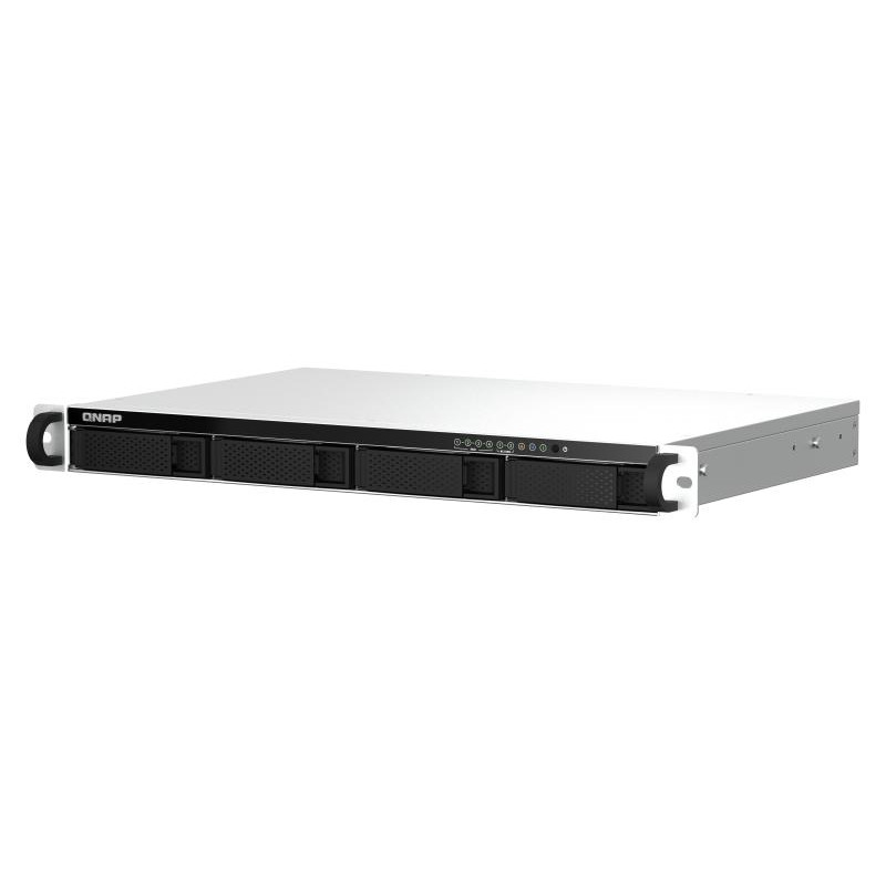 QNAP TS-464eU NAS Rack (1 U) Intel® Celeron® N5095 8 Go DDR4 0 To QNAP Turbo System Aluminium, Noir – Image 4