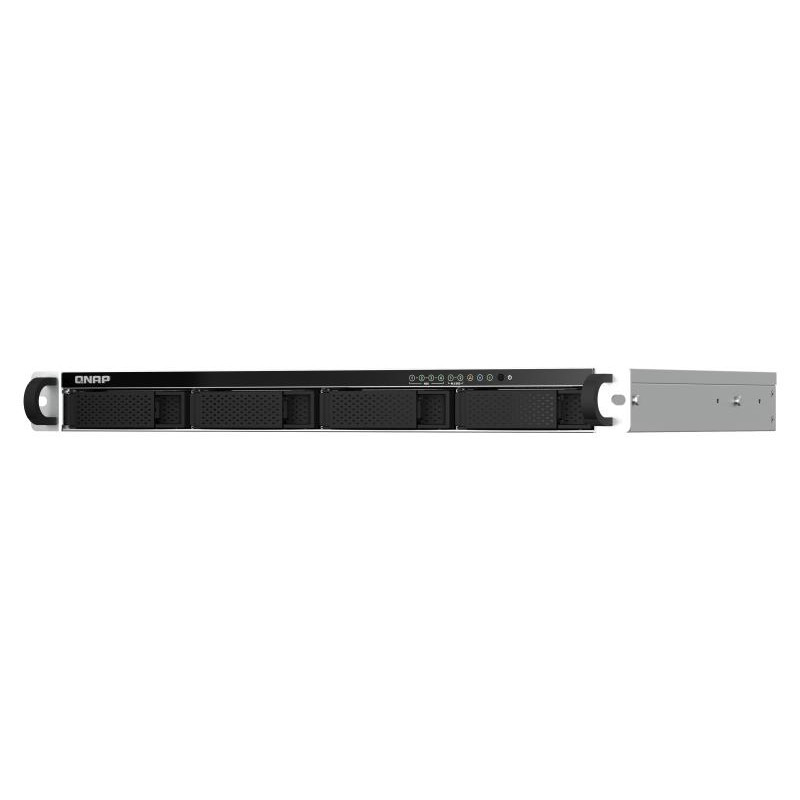 QNAP TS-464eU NAS Rack (1 U) Intel® Celeron® N5095 8 Go DDR4 0 To QNAP Turbo System Aluminium, Noir – Image 5