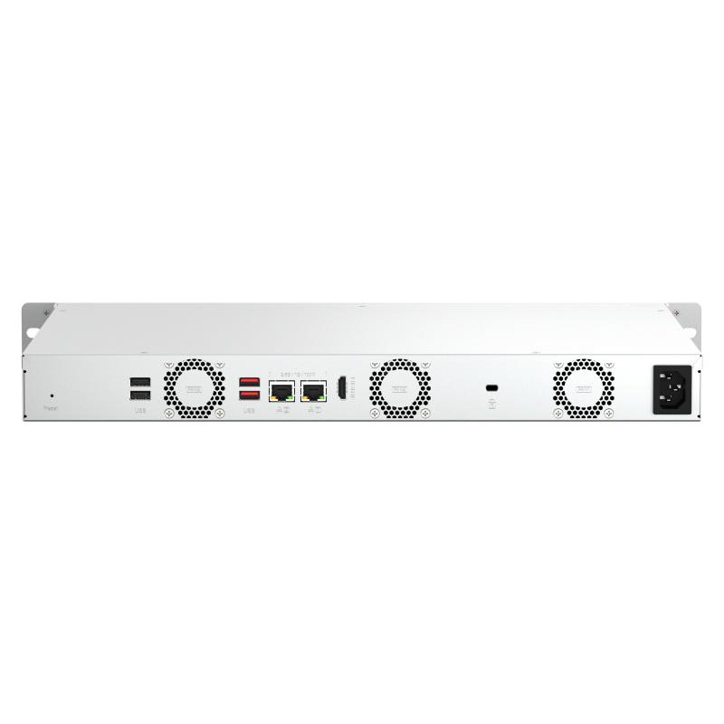 QNAP TS-464eU NAS Rack (1 U) Intel® Celeron® N5095 8 Go DDR4 0 To QNAP Turbo System Aluminium, Noir – Image 6