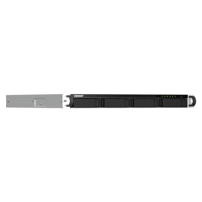 QNAP TS-464U NAS Rack (1 U) Intel® Celeron® N5095 8 Go DDR4 0 To QNAP Turbo System Aluminium, Noir – Image 3