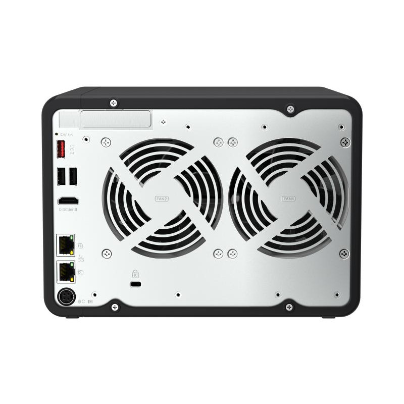 QNAP TS-664 NAS Tower Intel® Celeron® N5095 8 Go DDR4 0 To QNAP QTS Noir, Bronze – Image 6