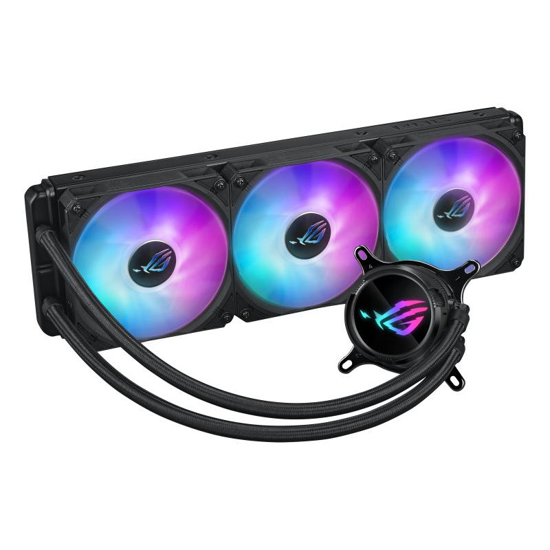ASUS ROG Strix LC III 360 ARGB Processeur Refroidisseur de liquide tout-en-un 12 cm Noir – Image 2