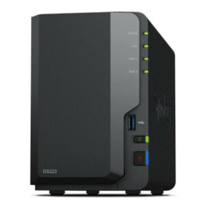 SYNOLOGY DiskStation DS223 serveur de stockage NAS Bureau Realtek RTD1619B 2 Go DDR4 0 To
