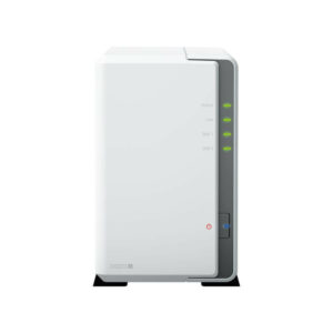 SYNOLOGY DiskStation DS223J serveur de stockage NAS Bureau Realtek RTD1619B 1 Go DDR4 0 To DiskStation Manager Blanc