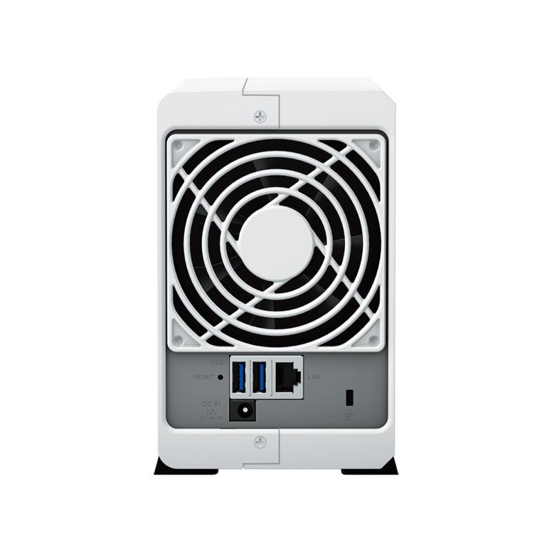 SYNOLOGY DiskStation DS223J serveur de stockage NAS Bureau Realtek RTD1619B 1 Go DDR4 0 To DiskStation Manager Blanc – Image 4