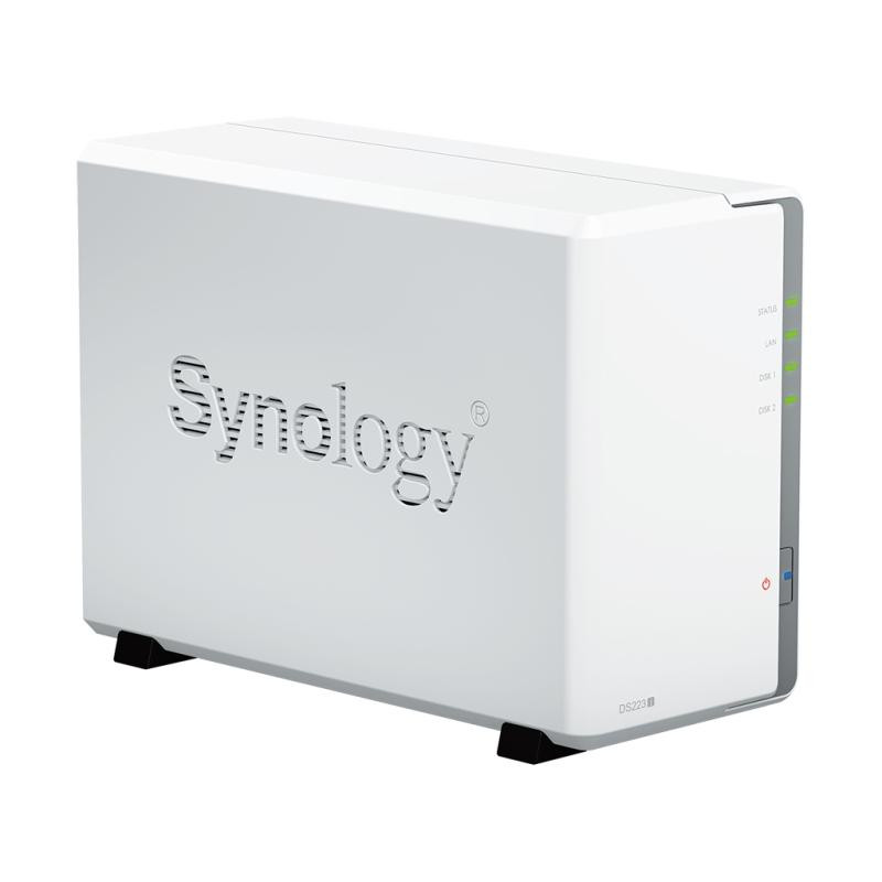 SYNOLOGY DiskStation DS223J serveur de stockage NAS Bureau Realtek RTD1619B 1 Go DDR4 0 To DiskStation Manager Blanc – Image 6
