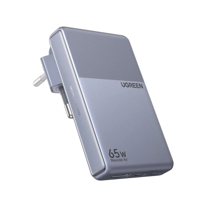UGREEN Air Chargeur Secteur Plat Pliable 65W USB-C *95907B – Image 2