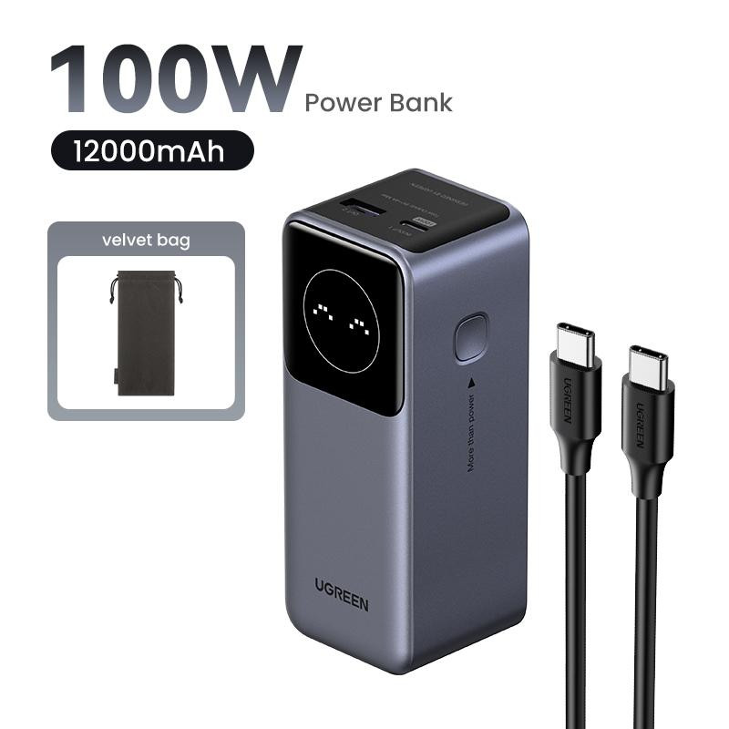 UGREEN Batterie d'Urgence Tour 12000mAh 100W *35526B
