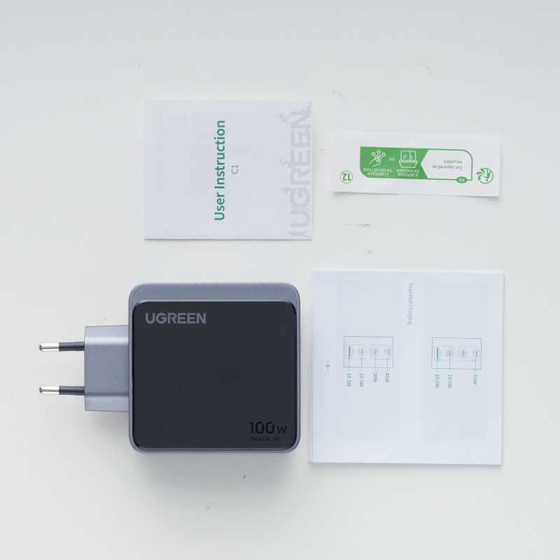 UGREEN Chargeur 100W 4Ports *35043 – Image 4