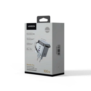 UGREEN Chargeur Rapide 100 W + Câble avec Rouleau *65828