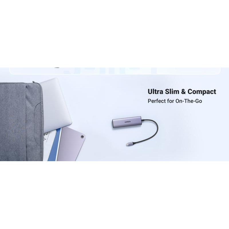 UGREEN Hub 5 en 1 3xUSB3.2/USB-C/HDMI 4K *15596 – Image 4