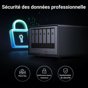 UGREEN DXP6800 Pro NAS Bureau Intel® Core i5 8 Go DDR5 Gris, Noir