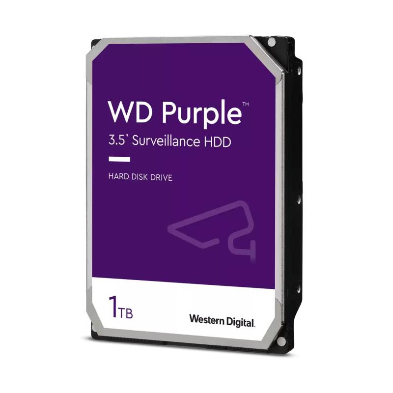 WESTERN DIGITAL Western Digital Purple disque dur 1 To 5400 tr/min 64 Mo 3.5" Série ATA III