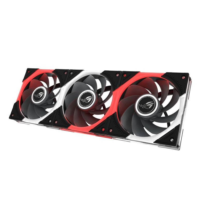 ASUS ROG Eurux GR120 ARGB Reverse Fan - Triple Pack Boitier PC Ventilateur 12 cm Noir, Blanc 3 pièce(s) – Image 3