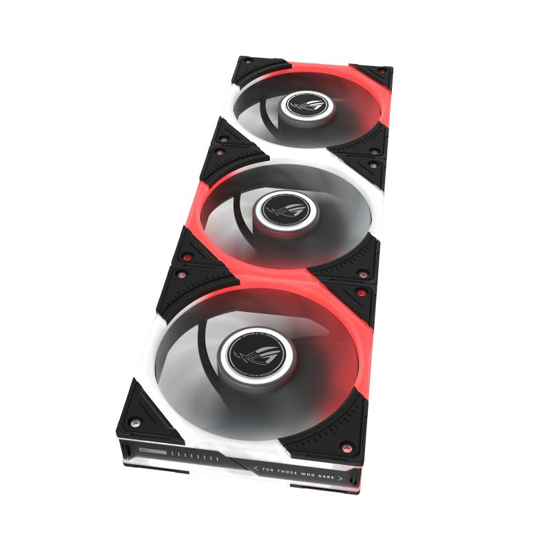 ASUS ROG Eurux GR120 ARGB Reverse Fan - Triple Pack Boitier PC Ventilateur 12 cm Noir, Blanc 3 pièce(s) – Image 5