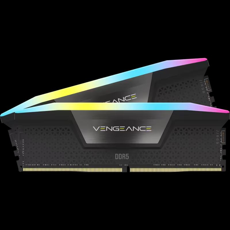 CORSAIR Corsair Vengeance RGB module de mémoire 32 Go 2 x 16 Go DDR5 288-pin DIMM – Image 2