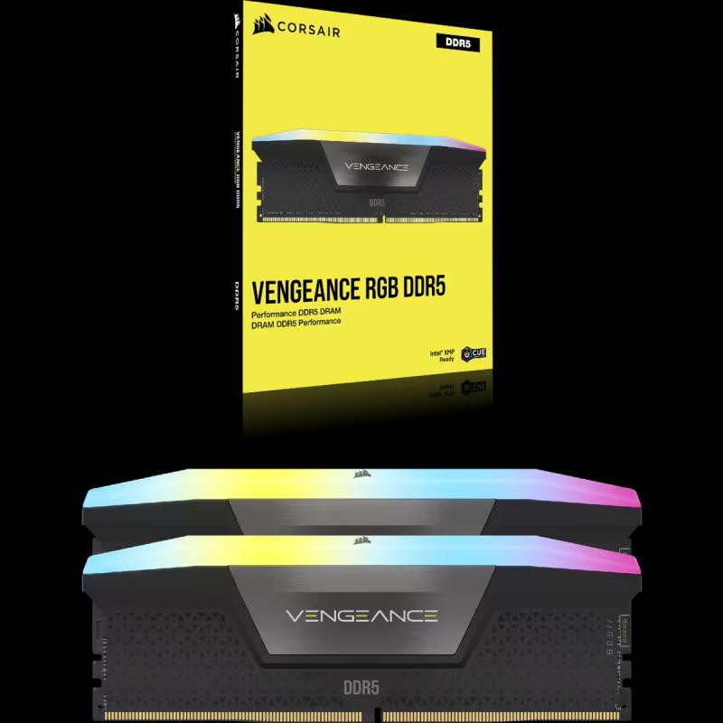 CORSAIR Corsair Vengeance RGB module de mémoire 32 Go 2 x 16 Go DDR5 288-pin DIMM – Image 6