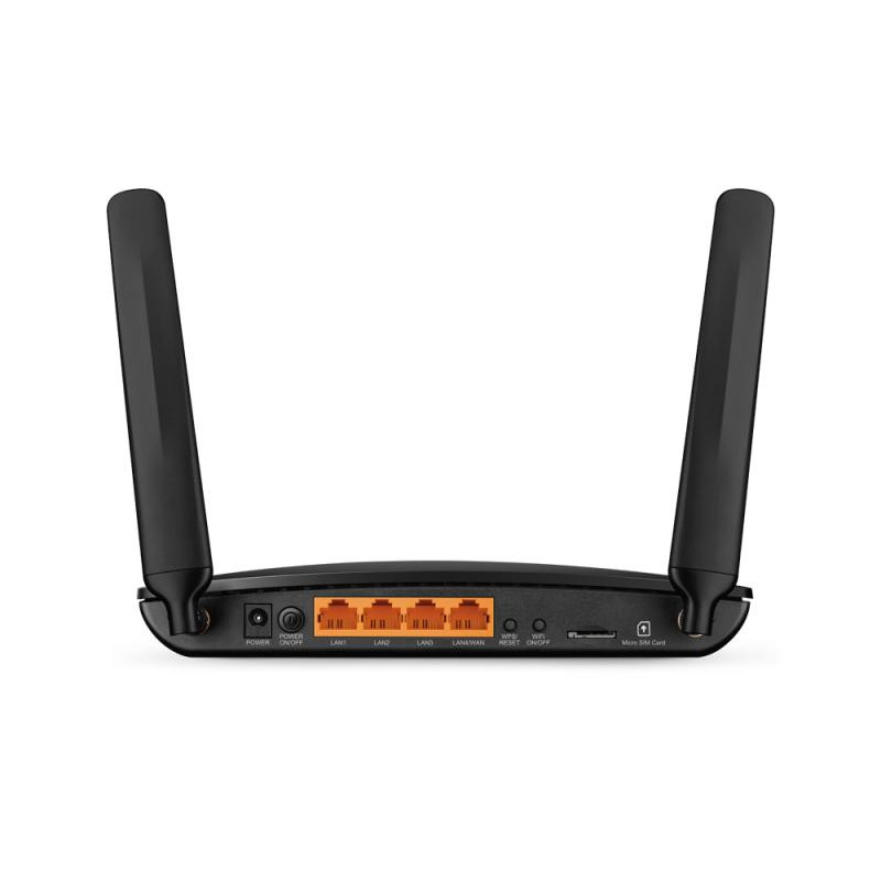 TP-LINK TP-Link TL-MR6400 V4 - Modem/Routeur 4G LTE WiFi N 300 Mbps – Image 3
