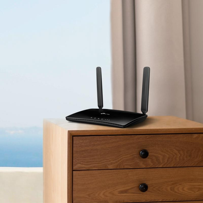 TP-LINK TP-Link TL-MR6400 V4 - Modem/Routeur 4G LTE WiFi N 300 Mbps – Image 5