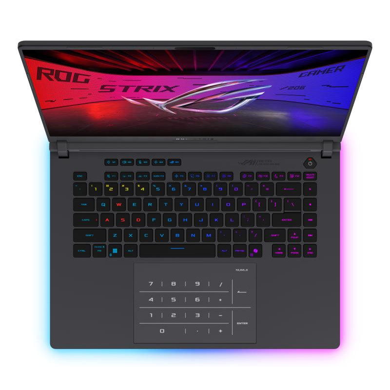 ASUS ASUS ROG Strix G16 G615JMR-DICRV235W Intel® Core i7 i7-14650HX Ordinateur portable 40,6 cm (16") WUXGA 16 Go DDR5-SDRAM 1 To SSD NVIDIA GeForce RTX 5060 Wi-Fi 7 (802.11be) Windows 11 Home Noir, Gris – Image 5