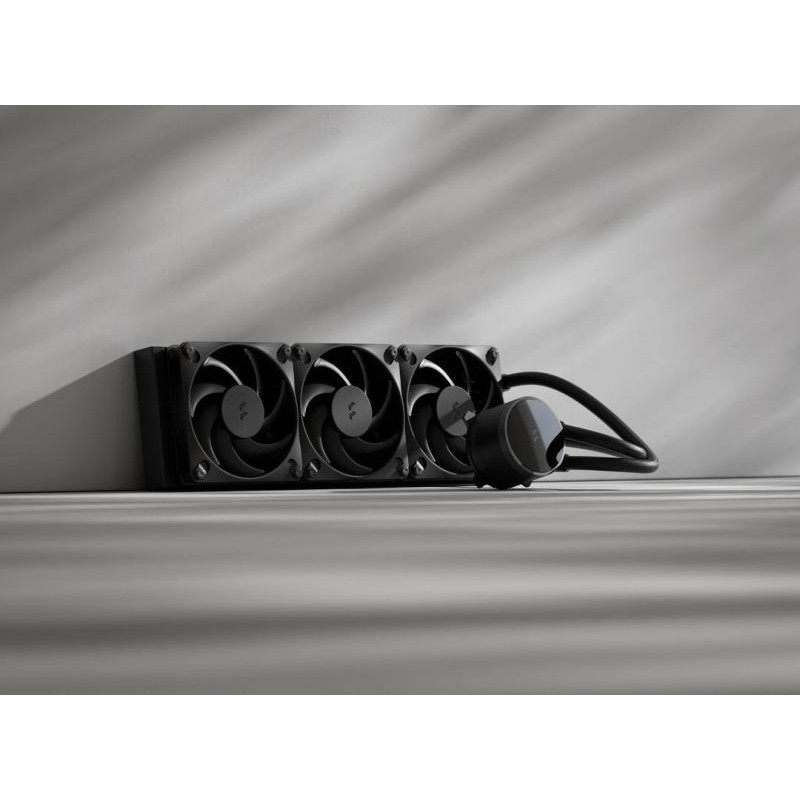 FRACTAL DESIGN Fractal Design Radius 360 Black Processeur Refroidisseur de liquide tout-en-un 12 cm Noir 1 pièce(s) – Image 2