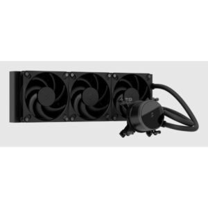 FRACTAL DESIGN Fractal Design Radius 360 Black Processeur Refroidisseur de liquide tout-en-un 12 cm Noir 1 pièce(s)