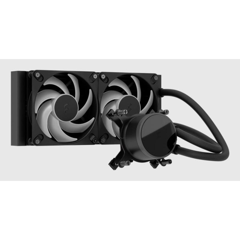 FRACTAL DESIGN Fractal Design Radius 240 RGB Black Processeur Refroidisseur de liquide tout-en-un 12 cm Noir 1 pièce(s) – Image 3