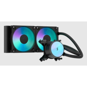 FRACTAL DESIGN Fractal Design Radius 240 RGB Black Processeur Refroidisseur de liquide tout-en-un 12 cm Noir 1 pièce(s)
