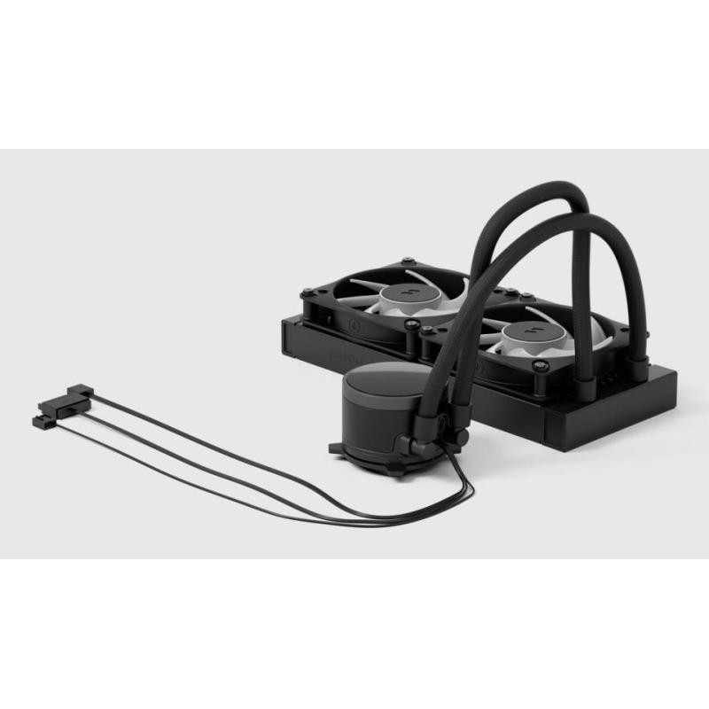 FRACTAL DESIGN Fractal Design Radius 240 RGB Black Processeur Refroidisseur de liquide tout-en-un 12 cm Noir 1 pièce(s) – Image 6