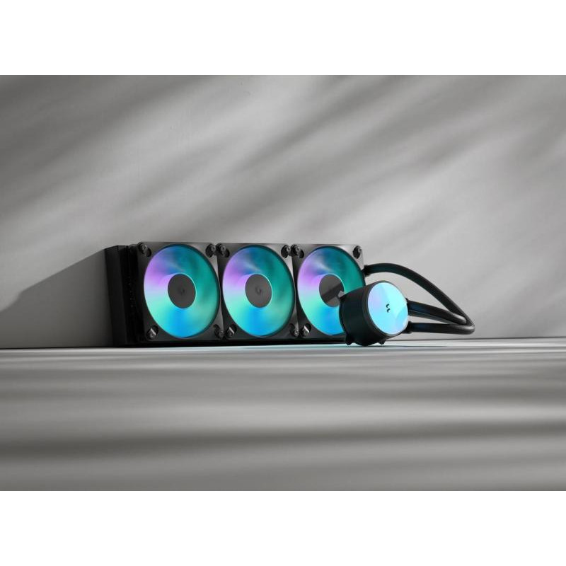 FRACTAL DESIGN Fractal Design Radius 360 RGB Black Processeur Refroidisseur de liquide tout-en-un 12 cm Noir 1 pièce(s) – Image 2