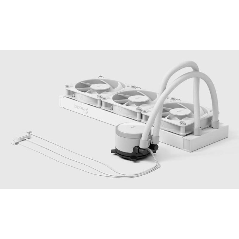 FRACTAL DESIGN Fractal Design Radius 360 RGB White Processeur Refroidisseur de liquide tout-en-un 12 cm Blanc 1 pièce(s) – Image 4