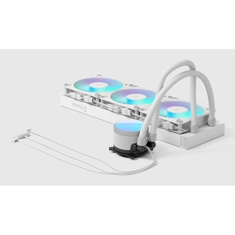 FRACTAL DESIGN Fractal Design Radius 360 RGB White Processeur Refroidisseur de liquide tout-en-un 12 cm Blanc 1 pièce(s) – Image 6