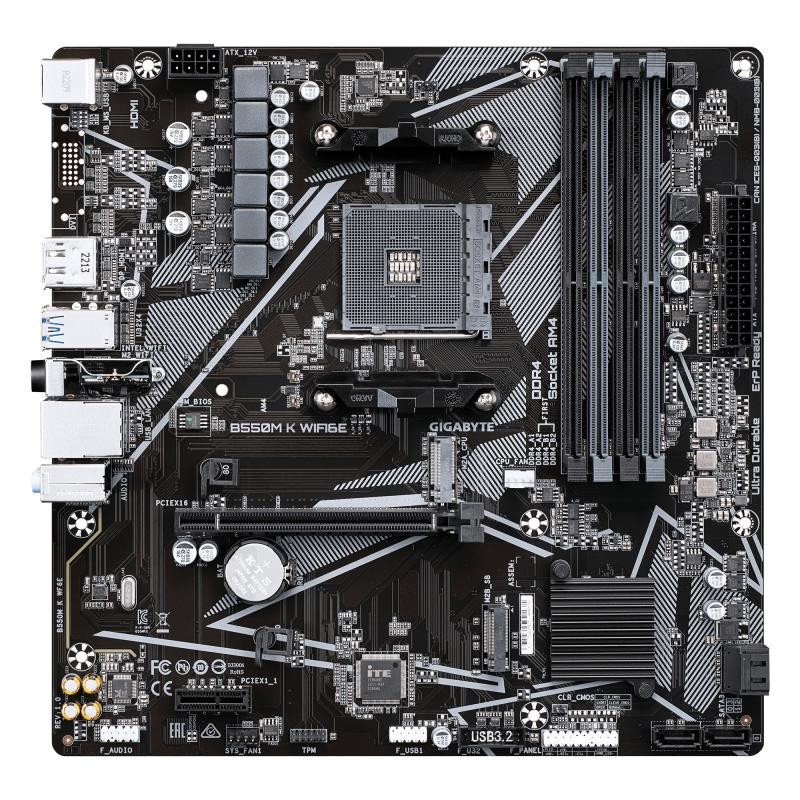 GIGABYTE GIGBAYTE B550M K WF6E
