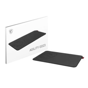 MSI MSI AGILITY GD23 tapis de souris Tapis de souris de jeu Noir